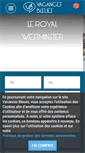 Mobile Screenshot of hotel-royal-westminster.com